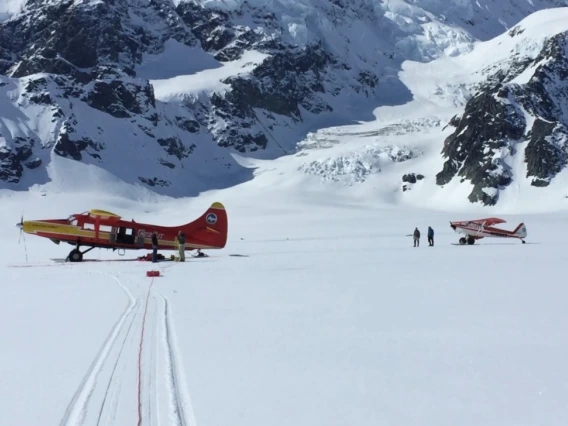 The University of Arizona-led Snow4Flow mission uses advanced airborne radar mounted to low-flying aircraft to study arctic glaciers.